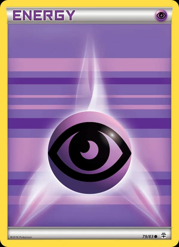 Psychic Energy card in English