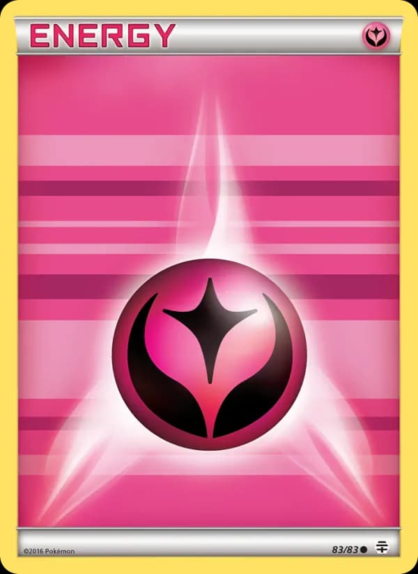 Fairy Energy card in English