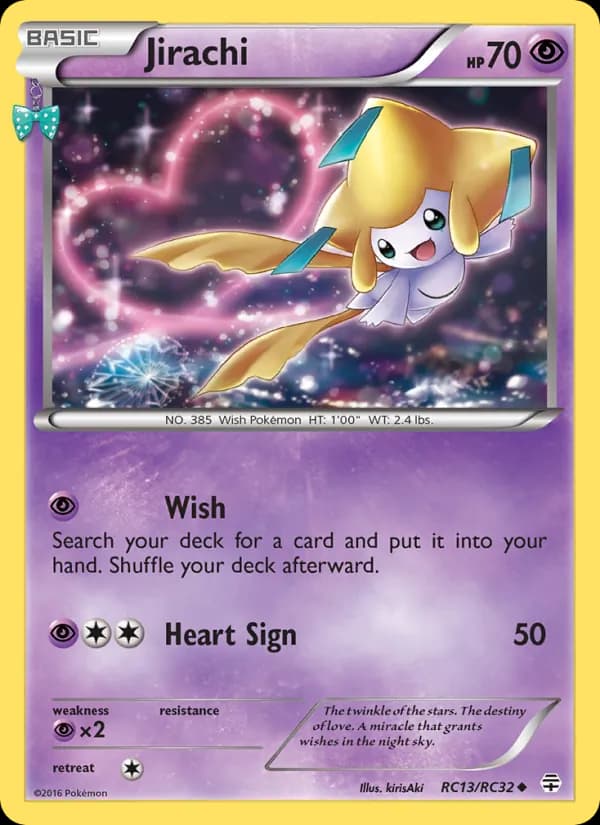 Jirachi card in English