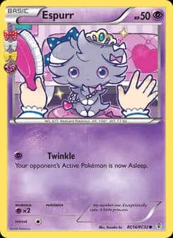 Espurr card in English