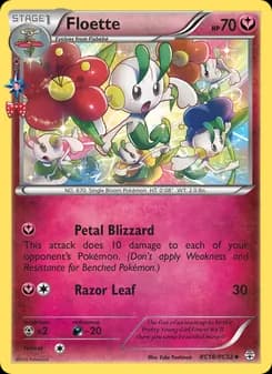 Floette card in English