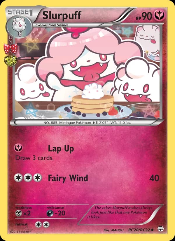 Slurpuff card in English