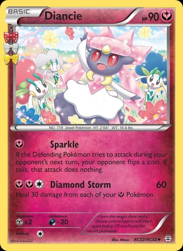 Diancie card in English