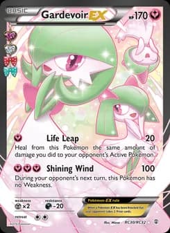 Gardevoir EX card in English