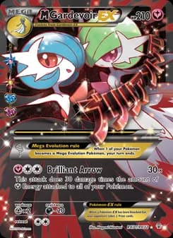 M Gardevoir EX card in English
