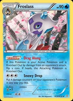 Froslass card in English
