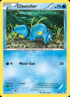Clauncher card in English