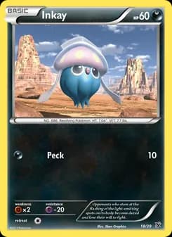 Inkay card in English