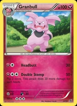 Granbull card in English