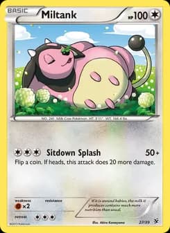 Miltank card in English
