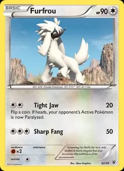 Furfrou card in English