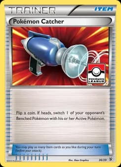 Pokémon Catcher card in English