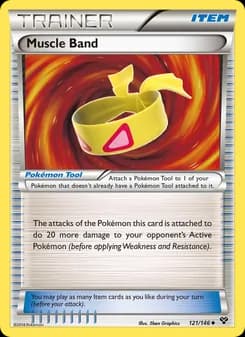 Muscle Band card in English