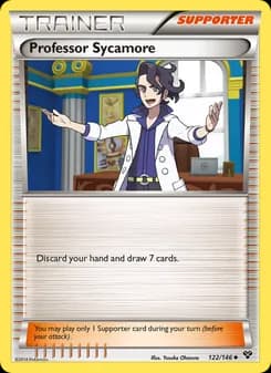 Professor Sycamore card in English