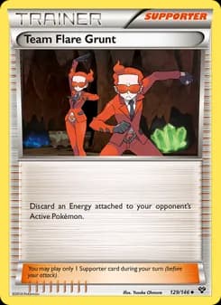 Team Flare Grunt card in English