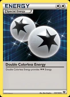 Double Colorless Energy card in English