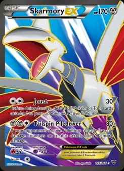 Skarmory EX card in English