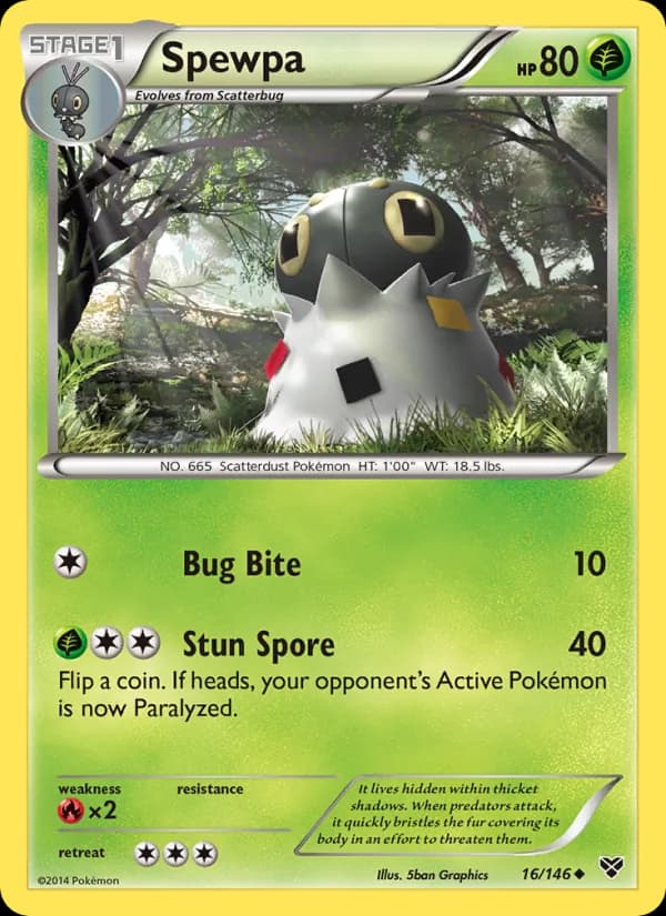 Spewpa card in English