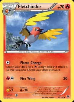 Fletchinder card in English