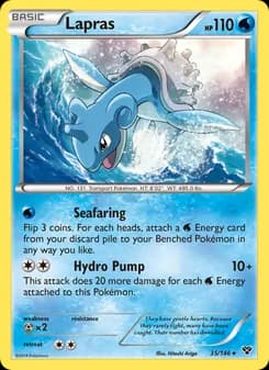 Lapras card in English