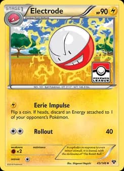 Electrode card in English