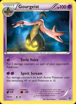 Gourgeist card in English
