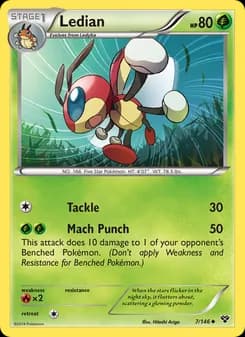 Ledian card in English
