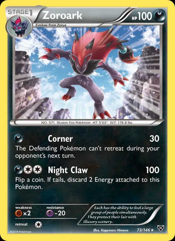 Zoroark card in English