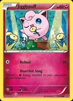 Jigglypuff card in English