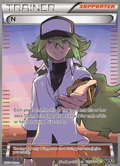 N card in English