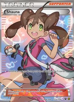 Shauna card in English