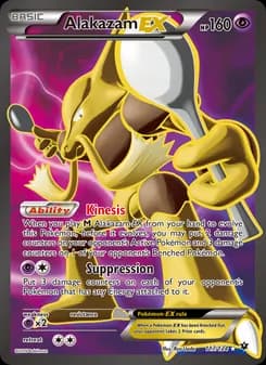 Alakazam EX card in English