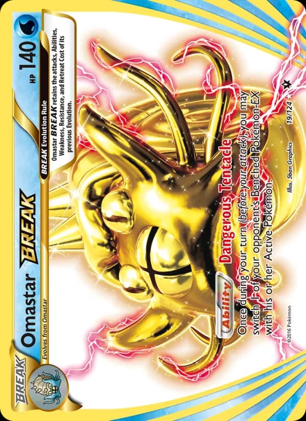 Omastar BREAK card in English