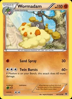 Wormadam card in English