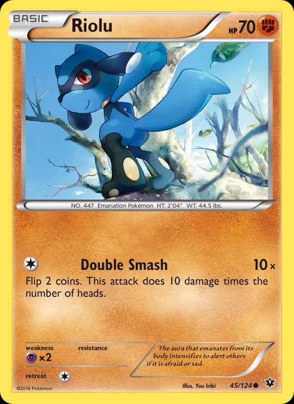Riolu card in English
