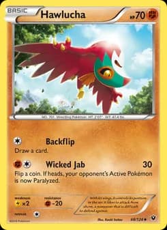 Hawlucha card in English