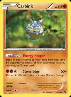 Carbink card in English