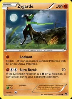 Zygarde card in English