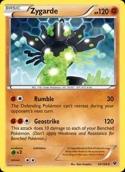 Zygarde card in English