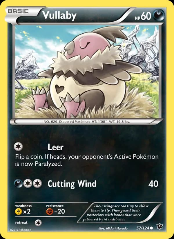 Vullaby card in English