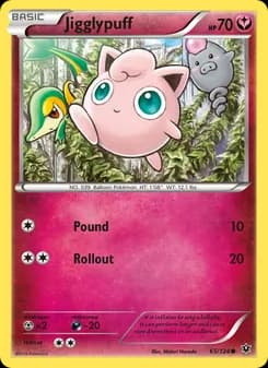 Jigglypuff card in English