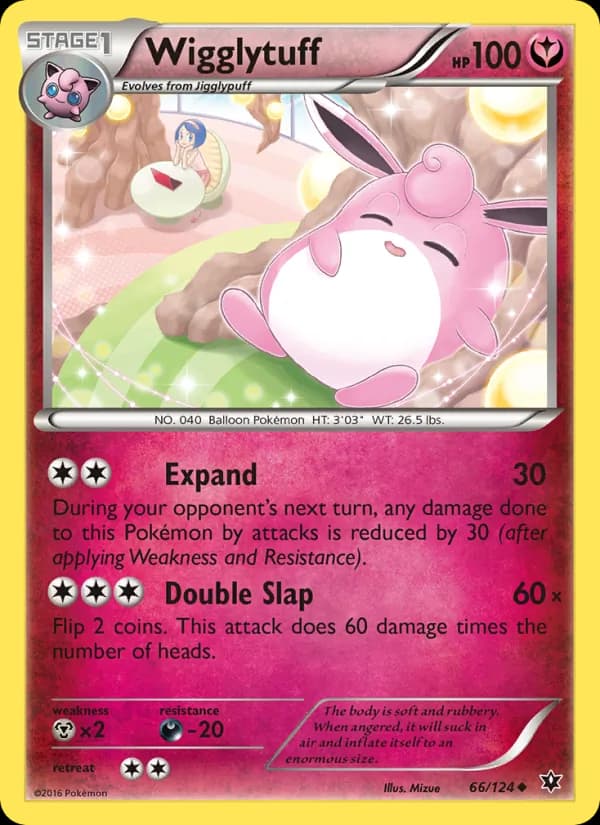 Wigglytuff card in English