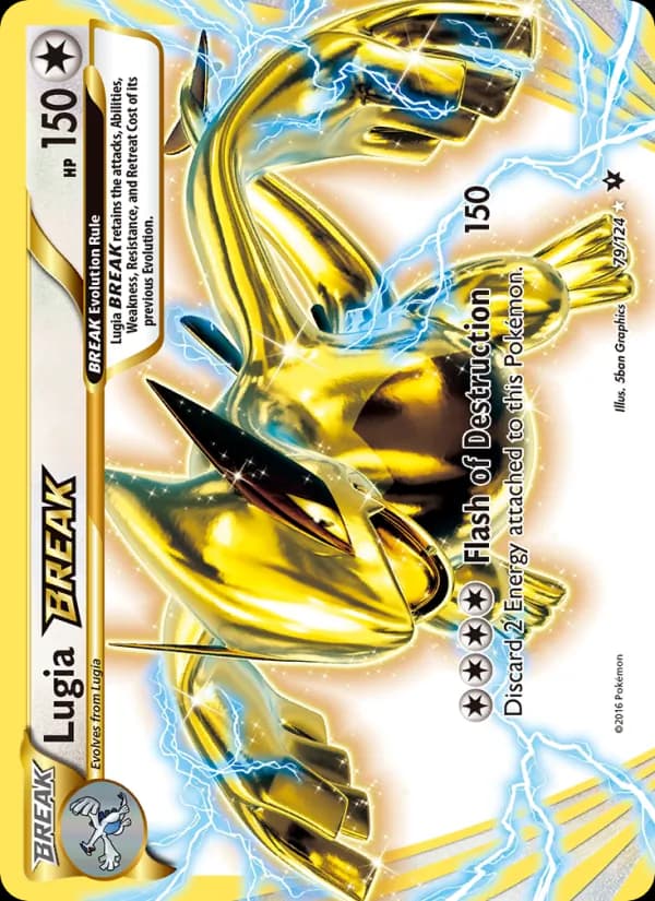 Lugia BREAK card in English