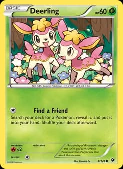 Deerling card in English