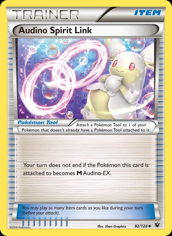 Audino Spirit Link card in English