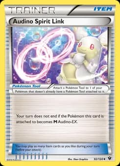Audino Spirit Link card in English