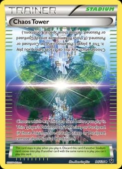 Chaos Tower card in English