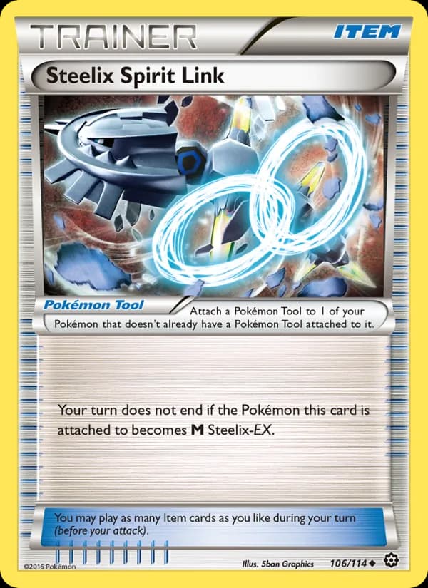 Steelix Spirit Link card in English