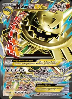 M Steelix EX card in English