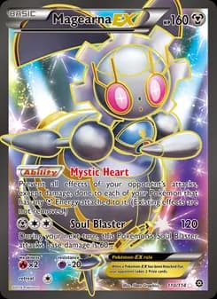 Magearna EX card in English